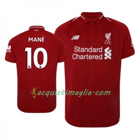 Divisa di Calcio Liverpool Sadio Mane 10 Prima 2018/2019